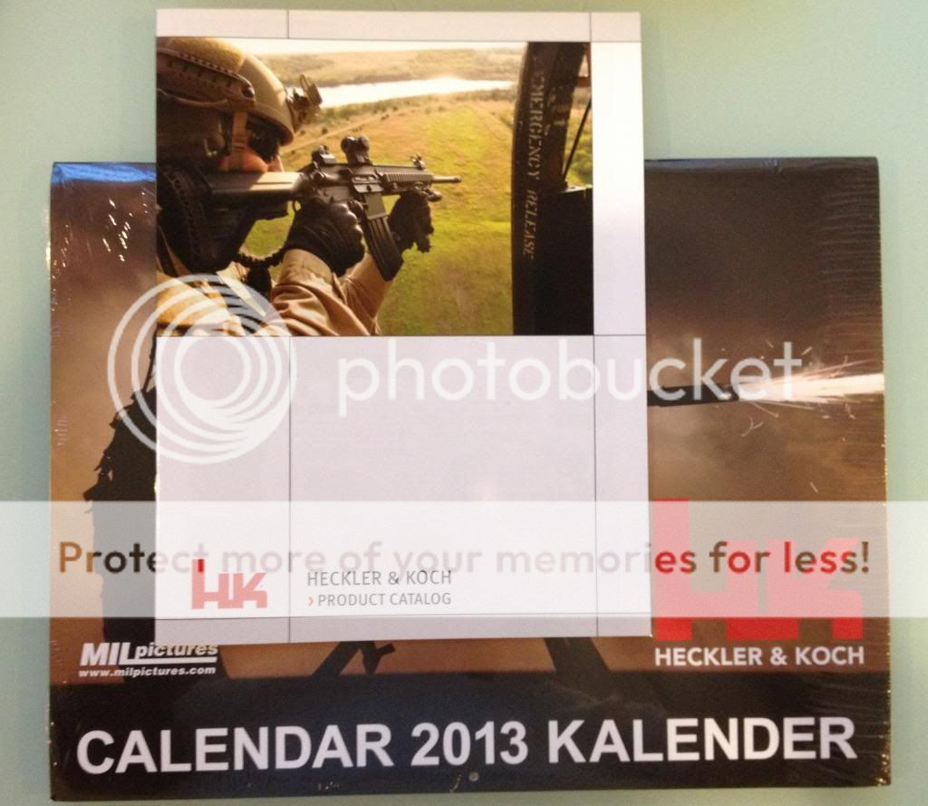 WTS Heckler & Koch 2013 Wall Calendar & Product Catalog 15 Los
