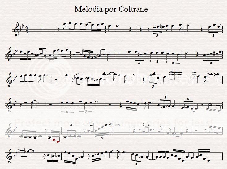 Coltrane Melody