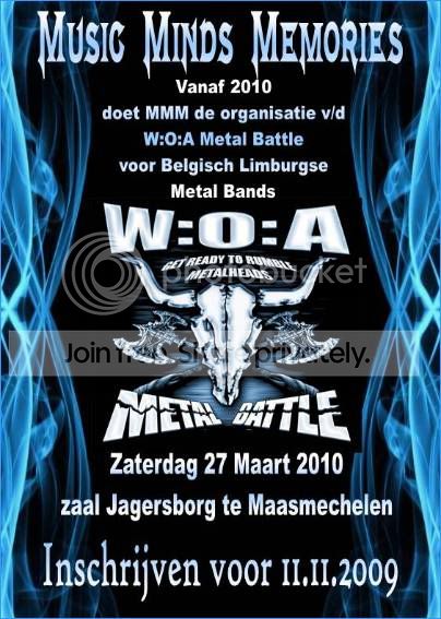 W:O:A pre selections for Limburg Belgium