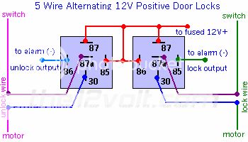 reversing polarity (type c) door lock wiring help ... the12volt com wiring diagrams 